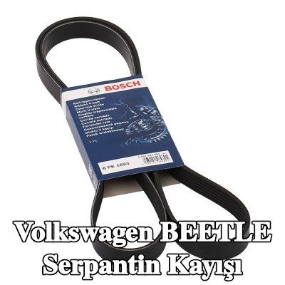 BOSCH Serpantin kayışı 1693mm, Number of ribs: 6 — Volkswagen Beetle