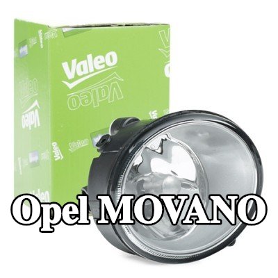 VALEO مصباح ضباب قطعة أصلية, يسار, H1, مع لمبة — 1998 Opel Movano