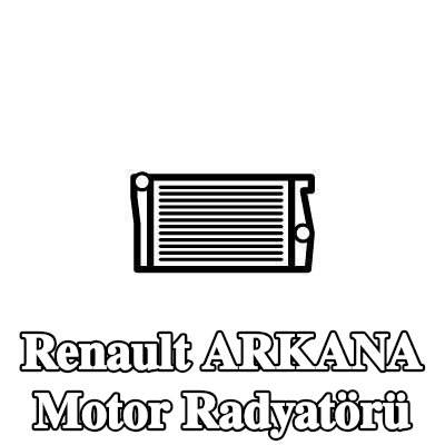 NRF Motor radyatörü Alüminyum — 2020 Renault Arkana