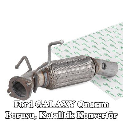 POLMO Onarım borusu, katalitik konvertör Ön — 2012 Ford Galaxy