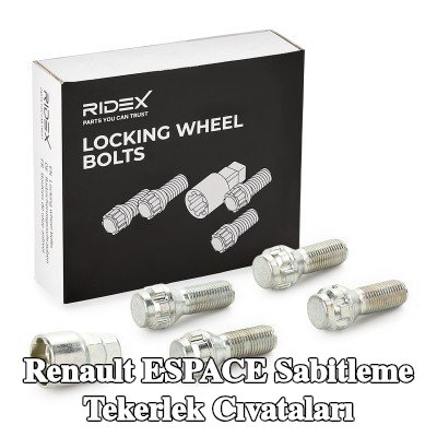 RIDEX Sabitleme tekerlek cıvataları — Renault Espace