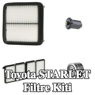 RIDEX Filtre kiti — Toyota Starlet