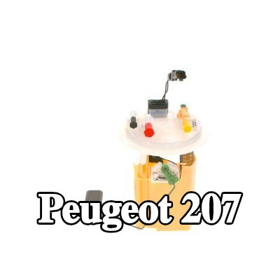 BOSCH تركيب مستشعر مستوى الوقود — Peugeot 207