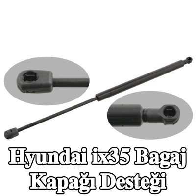 FEBI BILSTEIN Bagaj kapağı amortisörü (Her iki taraf), 484mm — Hyundai ix35