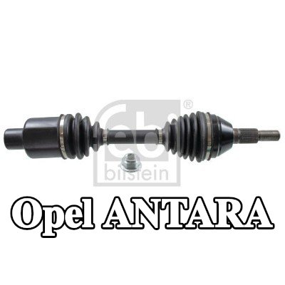 FEBI BILSTEIN عمود الدفع للمحور الأمامي الأيمن, مع صمولة — 2011 Opel Antara