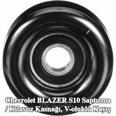 GATES Saptırma / kılavuz kasnağı, V-ribbed kayış DriveAlign, Micro-V® UNIQUE FIT, Outer Diameter: 77mm — 1990 Chevrolet Blazer S10