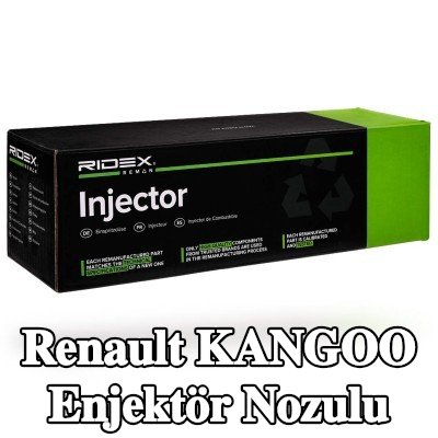 RIDEX REMAN Conta halkalı enjektör nozulu — 2004 Renault Kangoo