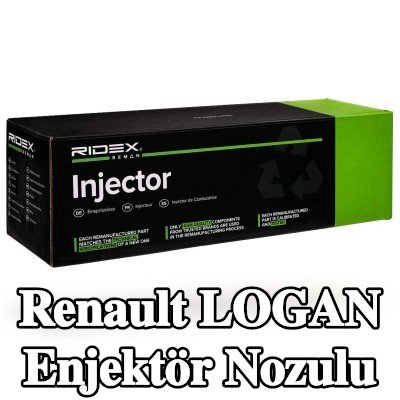 RIDEX REMAN Conta halkalı enjektör nozulu — 2011 Renault Logan