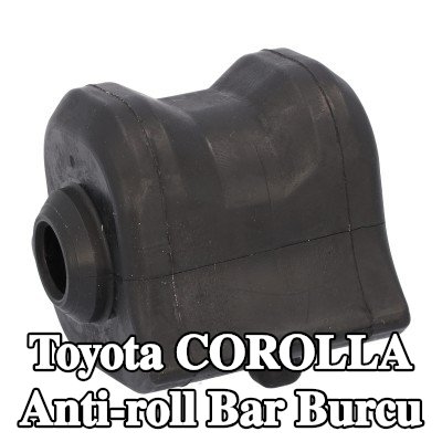 FEBI BILSTEIN Ön aks sağ anti-roll bar burcu, 21mm, Kauçuk — Toyota Corolla