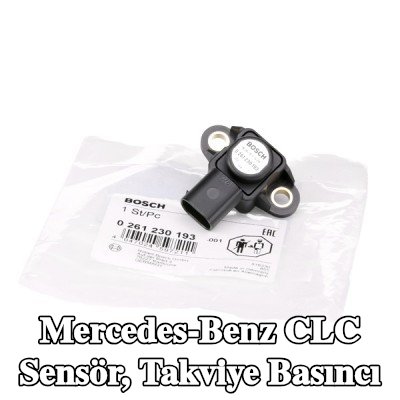 BOSCH Sensör, takviye basıncı — Mercedes-Benz Clc