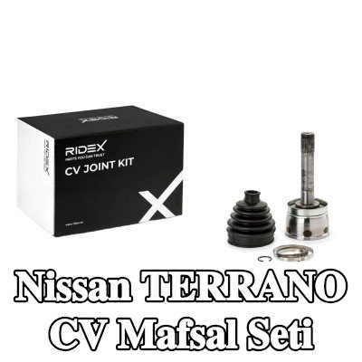 RIDEX CV mafsalı kiti Ön Aks, Tekerlek Tarafı — Nissan Terrano