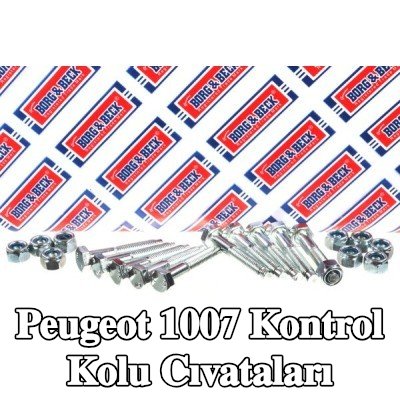 BORG & BECK Kontrol kolu cıvataları — Peugeot 1007