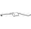 WALKER Orta susturucu 1610mm, montaj parçaları olmadan — Opel Omega (9)
