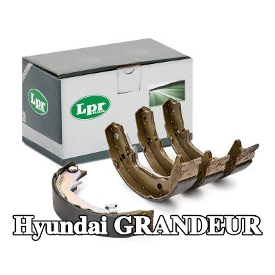 LPR أحذية فرامل اليد 168mm — 1992 Hyundai Grandeur