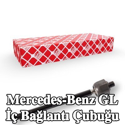 FEBI BILSTEIN İç bağlantı çubuğu Ön Aks Sol, Ön Aks Sağ, 266mm, karşı somunlu — Mercedes-Benz Gl