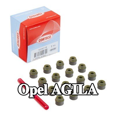 CORTECO مجموعة سدادات صمامات الصمامات — 2008 Opel Agila