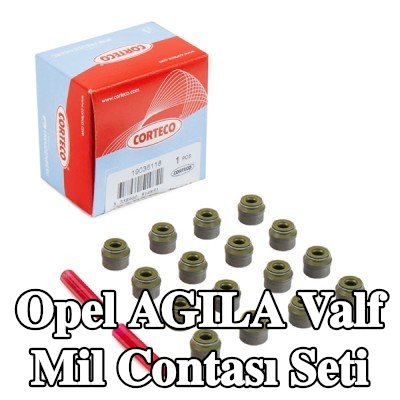 CORTECO Valf mil contası seti — 2008 Opel Agila