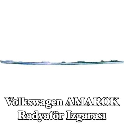 DIEDERICHS Radyatör ızgarası, sol, krom — Volkswagen Amarok