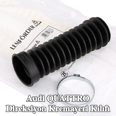 LEMFÖRDER Direksiyon kremayeri kılıfı Ön Aks Sol, Ön Aks Sağ — Audi Quattro