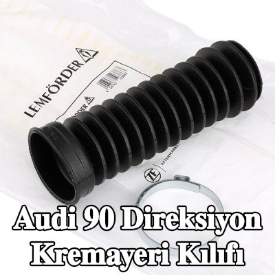 LEMFÖRDER Direksiyon kremayeri kılıfı Ön Aks Sol, Ön Aks Sağ — Audi 90