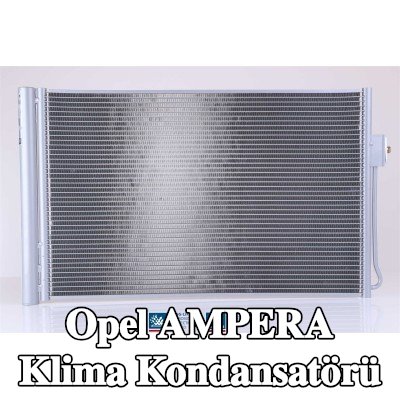 NISSENS Kurutuculu klima kondansatörü, azot dolgulu — Opel Ampera