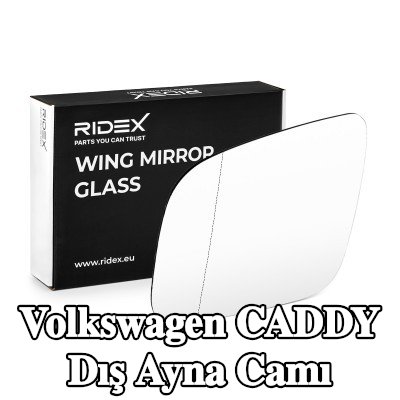 RIDEX Sol yan ayna camı — 2012 Volkswagen Caddy