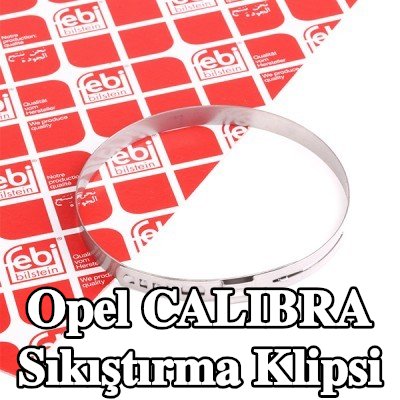 FEBI BILSTEIN Sıkıştırma Klipsi — Opel Calibra