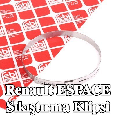 FEBI BILSTEIN Sıkıştırma Klipsi — 2002 Renault Espace