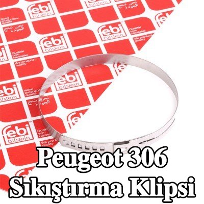 FEBI BILSTEIN Sıkıştırma Klipsi — Peugeot 306