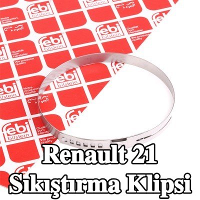 FEBI BILSTEIN Sıkıştırma Klipsi — Renault 21
