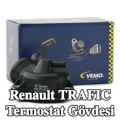 VEMO Conta/sızdırmazlık elemanı olmayan termostat gövdesi, termostat olmadan, Orijinal VEMO Kalitesi — 1997 Renault Trafic