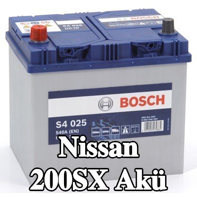 BOSCH Akü S4, 025 — Nissan 200sx