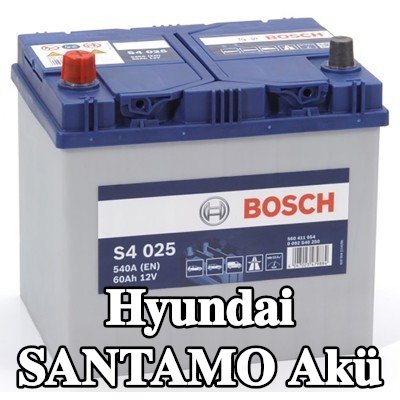 BOSCH Akü S4, 025 — Hyundai Santamo