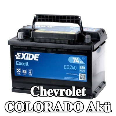 EXIDE Excell Akü — 2003 Chevrolet Colorado