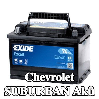 EXIDE Excell Akü — Chevrolet Suburban