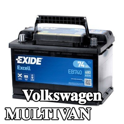 EXIDE بطارية Excell — Volkswagen Multivan