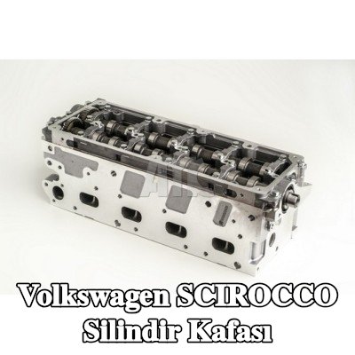 AMC Eksantrik mil(ler)i ile silindir kafası, valf yayları ile, valfli — Volkswagen Scirocco