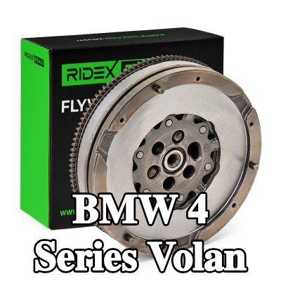 RIDEX REMAN Volan Sürtünme kontrol plakası olmayan çift kütleli volan, pilot yatak ile — 2016 BMW 4 Series