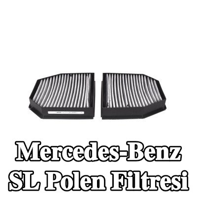 BOSCH Polen filtresi Aktif Karbon Filtresi — 2002 Mercedes-Benz Sl