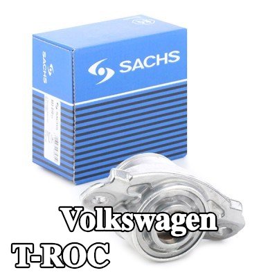 SACHS حامل الدعامة العلوي المحور الخلفي الأيسر, المحور الخلفي الأيمن, المحمل الدوار غير مطلوب — Volkswagen T-roc