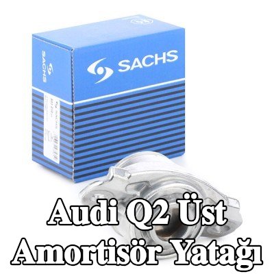 SACHS Üst amortisör yatağı Arka Aks Sol, Arka Aks Sağ, Rulman gerekli değildir — Audi Q2
