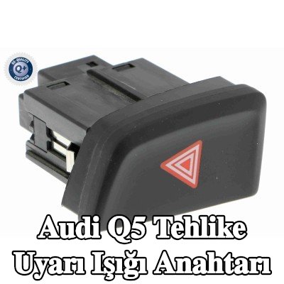 VEMO Tehlike uyarı ışığı anahtarı Q+, orijinal ekipman üreticisi kalitesi — Audi Q5