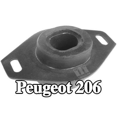TEDGUM تركيب, ناقل الحركة اليدوي المحور الأمامي الأيسر, أمامي أيسر — Peugeot 206