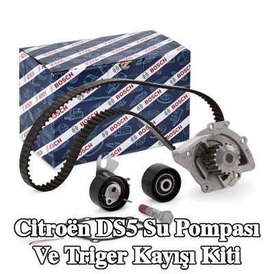 BOSCH Su pompası ve triger kayışı kiti Diş Sayısı: 116, Width: 25, 4mm — 2012 Citroën Ds5