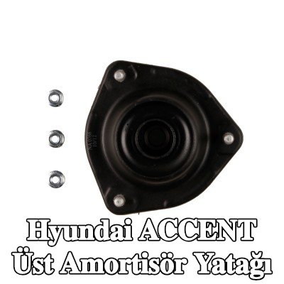 BILSTEIN Üst amortisör yatağı - B1 Servis Parçaları, Ön Aks, bilyalı rulman ile — 2006 Hyundai Accent