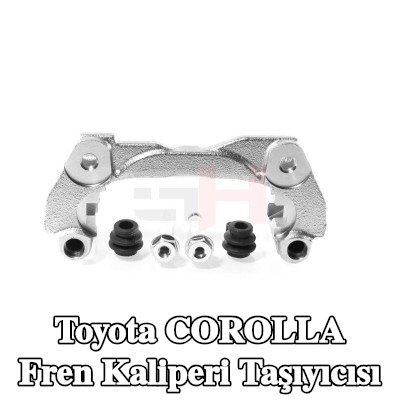 GH Fren kaliperi taşıyıcısı Ön Aks Sağ, Sağ — Toyota Corolla