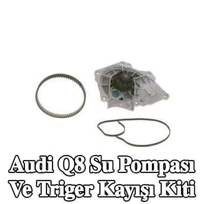 BOSCH Su pompası ve triger kayışı kiti Diş Sayısı: 67, Width: 12mm — Audi Q8