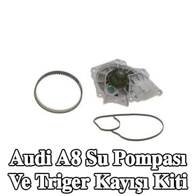 BOSCH Su pompası ve triger kayışı kiti Diş Sayısı: 67, Width: 12mm — Audi A8